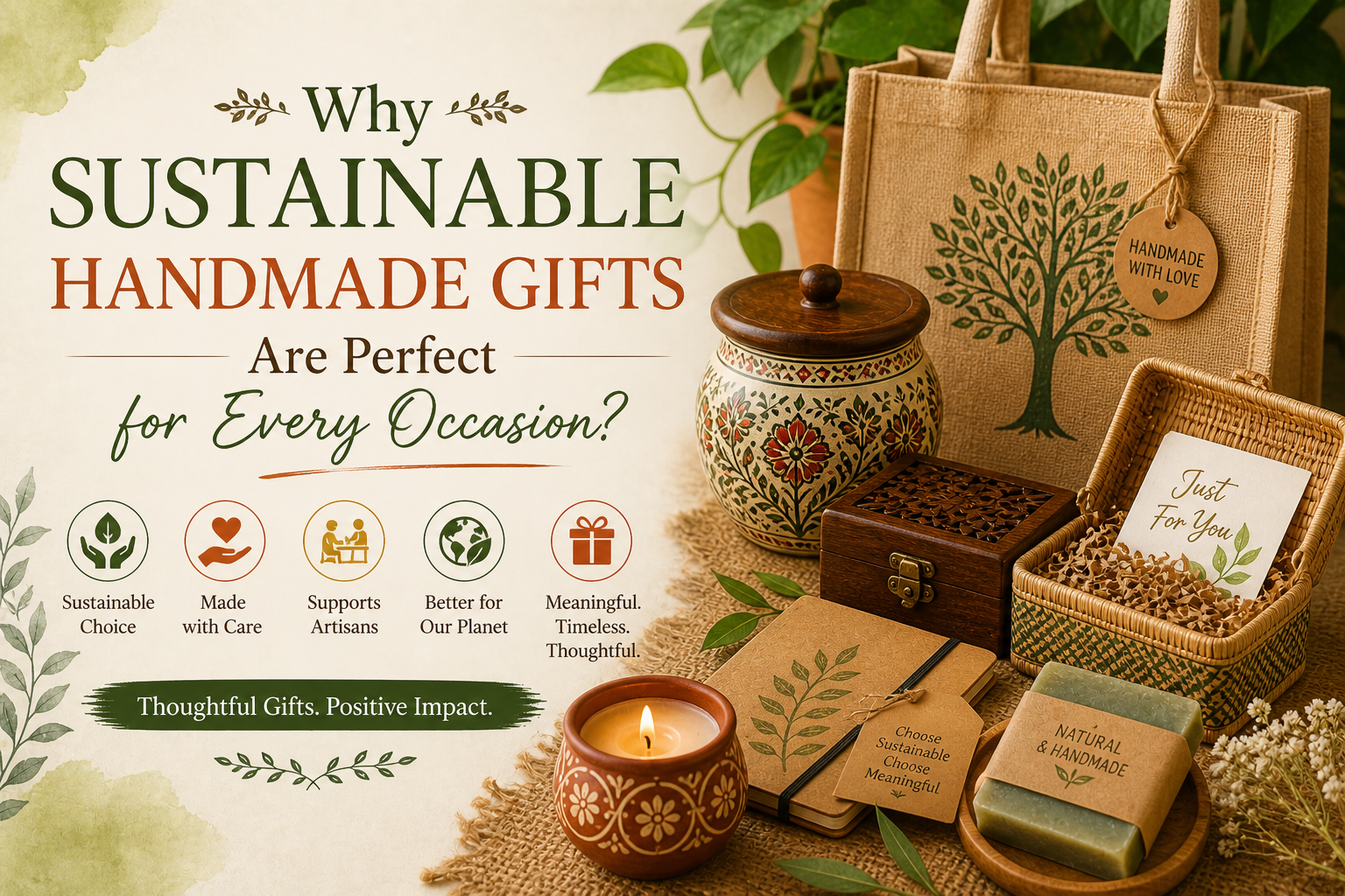 Why Sustainable Handmade Gifts Are Perfect for Every Occasion?